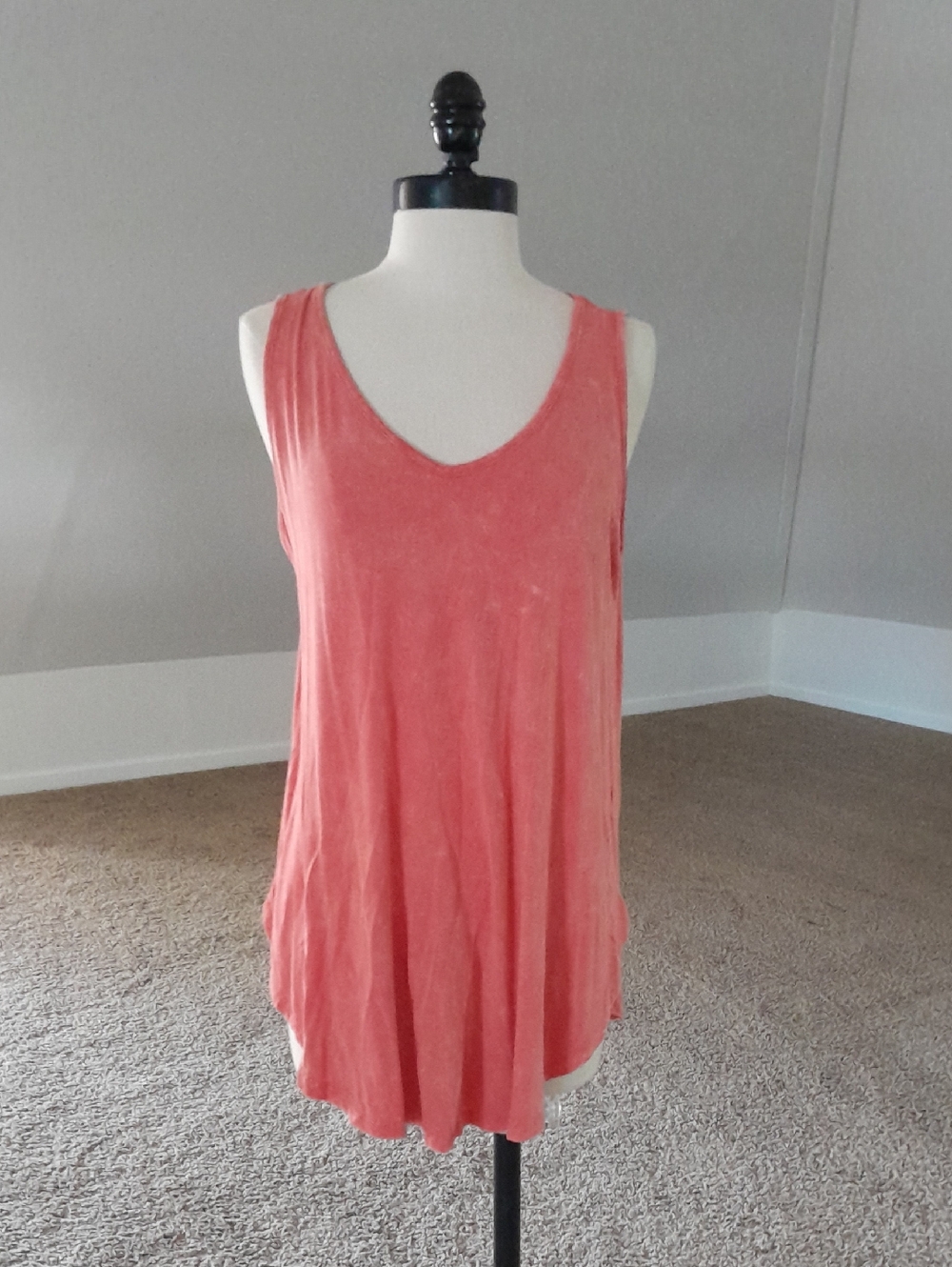torrid Coral Scoop Neck Tank